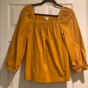 J Crew Factory Peasant Top
